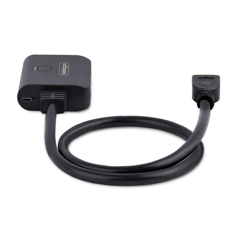 STARTECH 2-Port HDMI Splitter, 4K 60Hz HDMI 2.0 Video, 4K HDMI Splitter 1 In 2 Out, 1x2 HDMI Display/Output Splitter