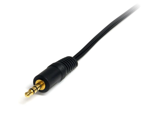 STARTECH 90cm Stereo Audiokabel - 3,5mm naar 2x RCA M/M - Audiokabel - mini-phone stereo 3.5 mm male naar RCA x 2 male - 92 cm - zwart