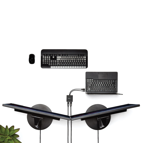 STARTECH Mini DisplayPort naar DisplayPort multi-monitor splitter - 2 poorts MST Hub - mDP 1.2 naar 2x DP