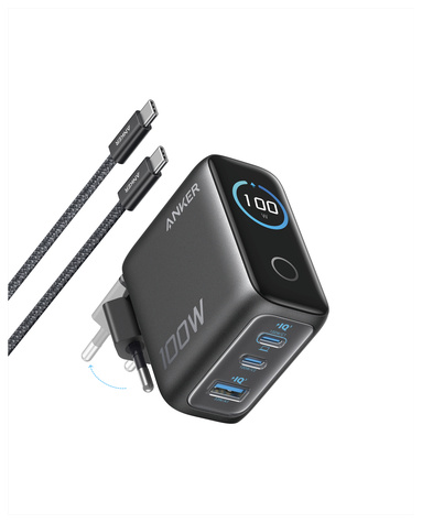 Anker Wired charger (100W) 2C1A with display
