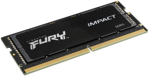 Kingston FURY Impact - DDR5 - module - 32 GB - SO-DIMM 262-pin - 5600 MHz / PC5-44800 - unbuffered