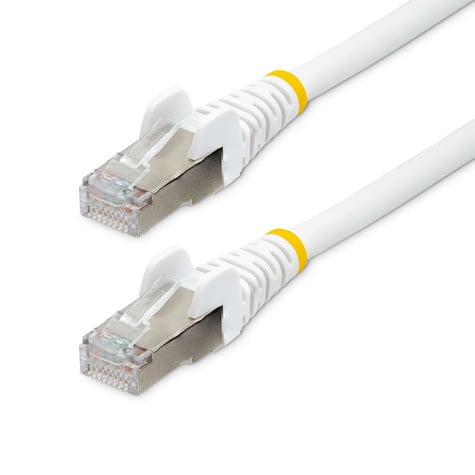 STARTECH 3m LSZH CAT6a Ethernet Cable - White