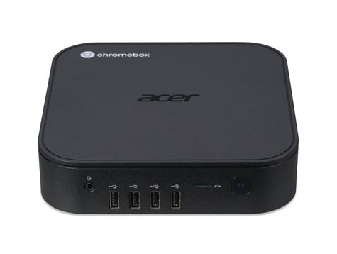 Acer Chromebox CXI6 i5530 - Intel Core 5 120U - 16GB DDR4 - 256GB PCIe NVMeSSD - Intel Graphics - Wi-Fi 6E AX (2x2) - Chrome OS - VESA