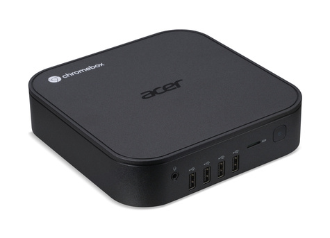 Acer Chromebox CXI6 i5528 - Intel Core 5 120U - 8GB DDR4 - 256GB PCIe NVMeSSD - Intel Graphics - Wi-Fi 6E AX (2x2) - Chrome OS - VESA