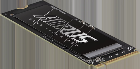 Gigabyte AORUS Gen5 14000 - SSD - 2 TB - PCI Express 5.0 x4 (NVMe)