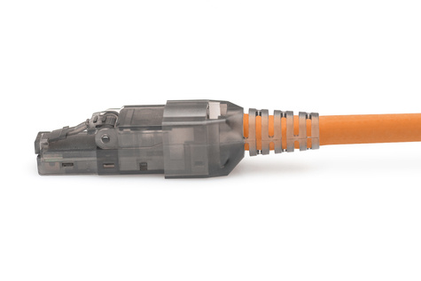 DIGITUS CAT 6A connector voor veldmontage, onafgeschermd AWG 27/7 tot 22/1, massieve en litzedraad