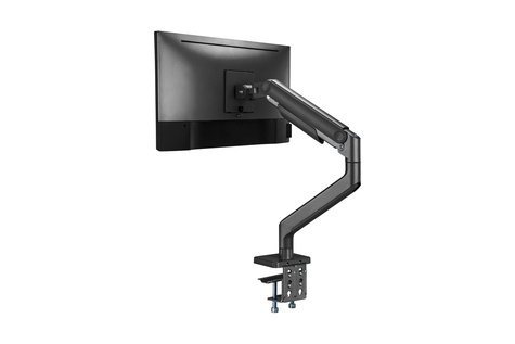 DIGITUS Enkele monitorsteun, 49", 20 kg Mechanische veer, VESA: 75x75, 100x100, zwart
