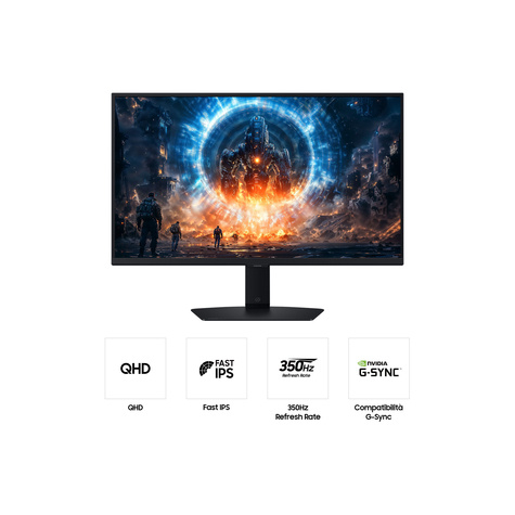 Samsung 27"/IPS Flat/16:9/2560x1440/350