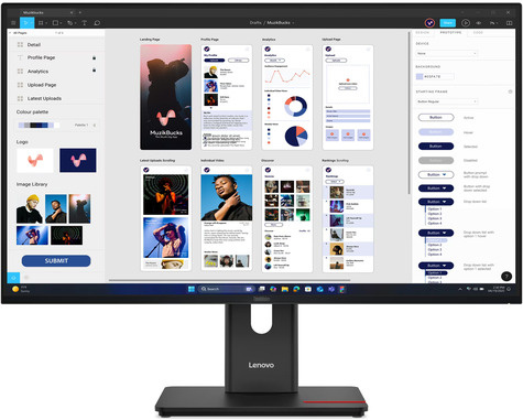 Lenovo Lenovo ThinkVision T32UD-40 (31,5") UHD  HDMI/DP/USB-C/DOC