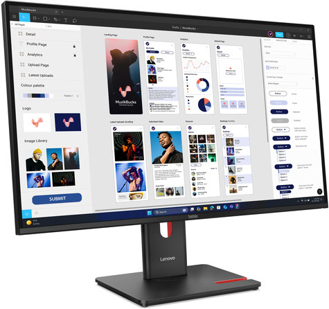 Lenovo ThinkVision T32UD-40 (31,5") UHD  HDMI/DP/USB-C/DOC