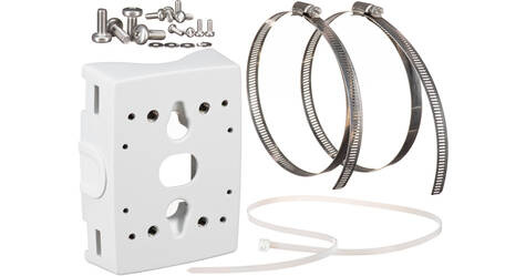 Axis T91B47 (50-150 mm) - Montagekit voor camera - monteerbaar aan paal - binnenshuis, buitenshuis - wit - voor AXIS AXIS P3245, M3215, M4308, P1385, P1455, P3818, Q1615, Q1951, Q1952, Q3536, Q3538