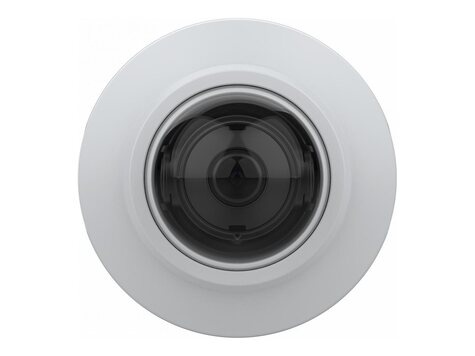 Axis Axis M30 Series M3086-V Mic - Netwerkbewakingscamera - koepel - vandalismebestendig / schokbestendig / stofbestendig / waterbestendig - kleur (Dag en nacht) - 4 MP - 2688 x 1512 - vaste iris - vastgesteld brandpunt - audio - LAN 10/100 - MJPEG, H.264, MPEG-4 P