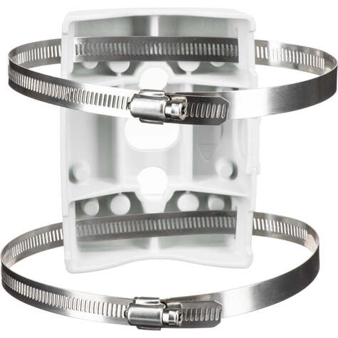 Axis T91B47 (50-150 mm) - Montagekit voor camera - monteerbaar aan paal - binnenshuis, buitenshuis - wit - voor AXIS AXIS P3245, M3215, M4308, P1385, P1455, P3818, Q1615, Q1951, Q1952, Q3536, Q3538