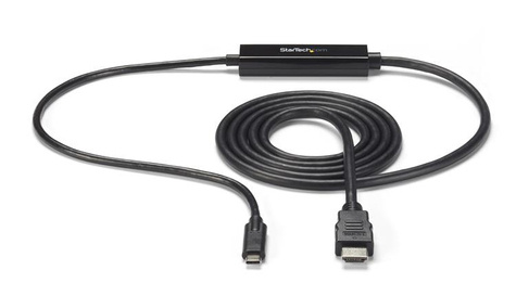 STARTECH USB-C naar HDMI adapterkabel - USB Type-C naar HDMI kabel - 1m - 4K 30Hz - Externe video-adapter