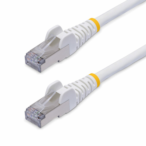 STARTECH 15m CAT8 Netwerkkabel, Wit, Snagless, S/FTP, 25G/40G - Verbindingskabel - RJ-45 (M) naar RJ-45 (M)
