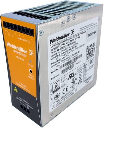 Axis PS56 - Voeding (monteerbaar op DIN-rails) - AC 100-240/ DC 80-370 V - 480 Watt - voor Axis D8208-R