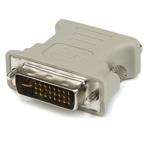 STARTECH DVI naar VGA Kabeladapter - M/F - VGA-adapter - DVI-I (M) naar HD-15 (VGA) (V) - beige - voor P/N: MXT101MMHD15, MXT101MMHD6