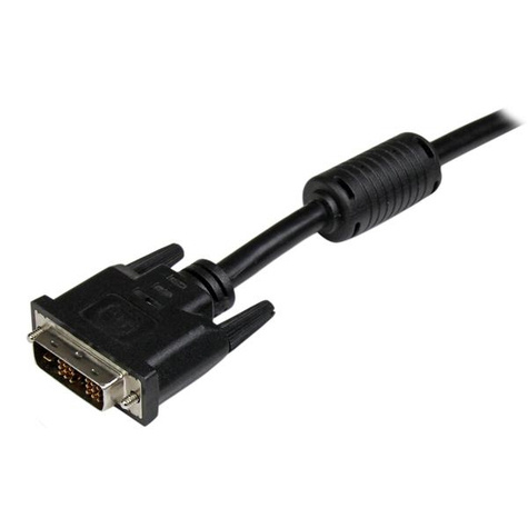 STARTECH 5 m DVI-D Single Link-kabel - M/M - DVI-kabel - enkele verbinding - DVI-D (M) naar DVI-D (M) - 5 m - gevormd, duimschroeven - zwart