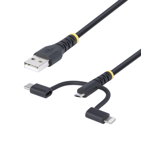 STARTECH STARTECH 1m Rugged USB Multi Charging Cable