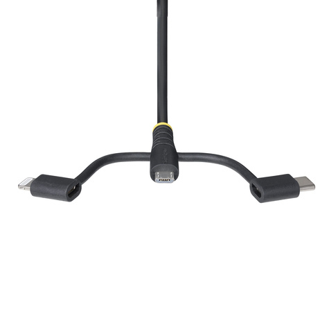 STARTECH 1m Rugged USB Multi Charging Cable