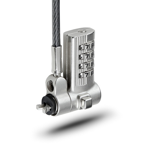 STARTECH Universal Laptop Lock 6.6ft (2m), Security Cable For Notebook Compatible With Noble Wedge/Nano/K-Slot