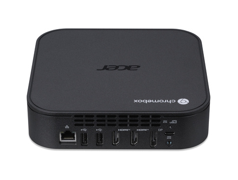 Acer Chromebox CXI6 i5528 - Intel Core 5 120U - 8GB DDR4 - 256GB PCIe NVMeSSD - Intel Graphics - Wi-Fi 6E AX (2x2) - Chrome OS - VESA