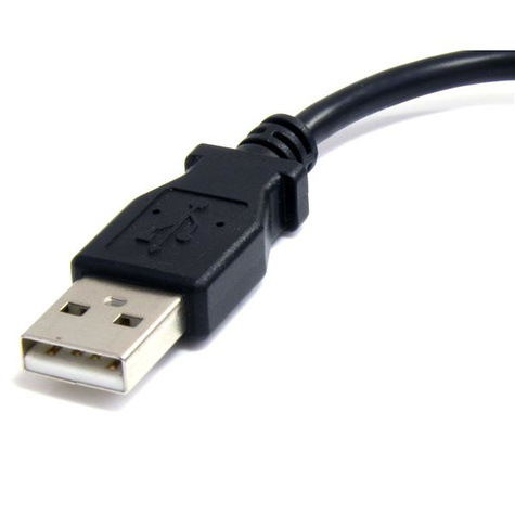 STARTECH 15 cm Micro USB-kabel - A naar micro B - USB-kabel - USB (M) naar micro-USB type B (M) - USB 2.0 - 15 cm - zwart