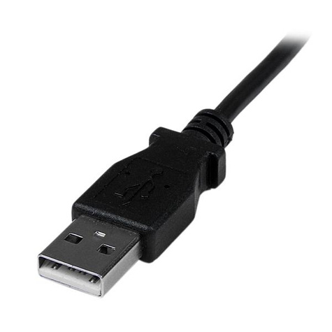 STARTECH 2 m mini USB-kabel - A-naar-mini-B met neerwaartse hoek - USB-kabel - USB (M) naar mini USB type B (M)