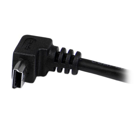 STARTECH 2 m mini USB-kabel - A-naar-mini-B met neerwaartse hoek - USB-kabel - USB (M) naar mini USB type B (M)