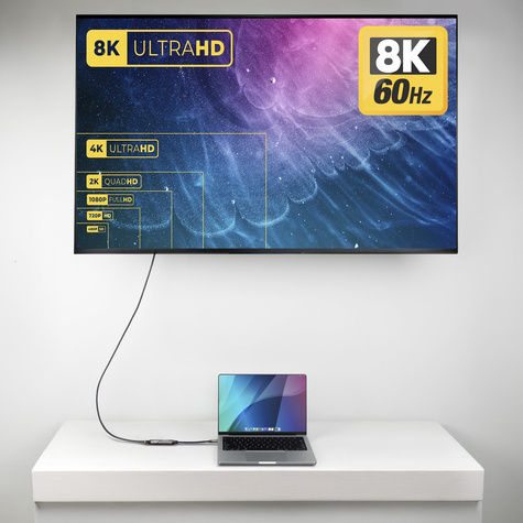 STARTECH USB-C to HDMI Adapter 8K 60Hz