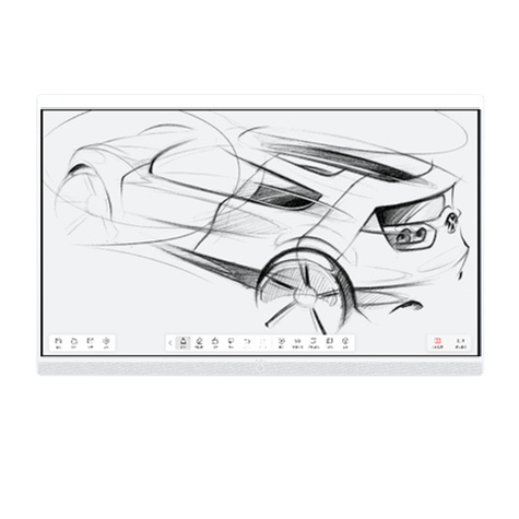 Yealink ETV65 wit - extra touchscreen voor MeetingBoard 65