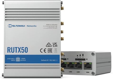 Teltonika RUTX50 Industrial 5G Mobiel