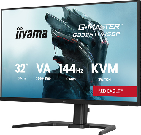 Iiyama 32iWIDE LCD G-Master Red Eagle 3840 x 2160 4K UHD VA panel LED Bl.FreeSync