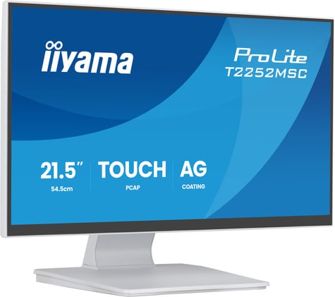Iiyama ProLite T2252MSC-W2AG computer monitor 54,5 cm (21.4") 1920 x 1080 Pixels Full HD LCD Touchscreen Wit