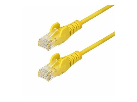 STARTECH 50cm Yellow Slim CAT6 Ethernet Cable