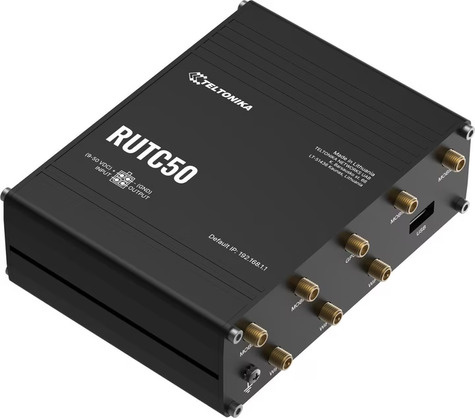 Teltonika Teltonika Upgraded version of RUTC50 with expanded flash and RAM memory eSIM and TPM chip.