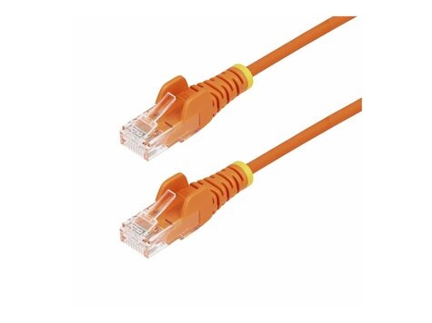 STARTECH 50cm Orange Slim CAT6 Ethernet Cable