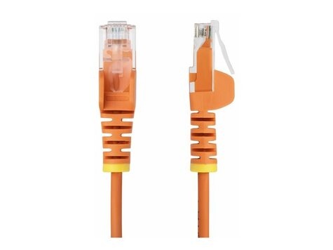 STARTECH 50cm Orange Slim CAT6 Ethernet Cable
