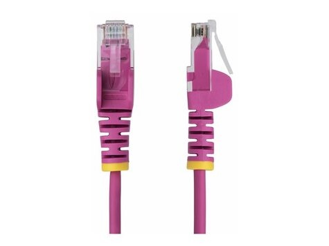 STARTECH 50cm Pink Slim CAT6 Ethernet Cable
