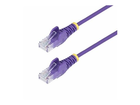STARTECH 1m Purple Slim CAT6 Ethernet Cable