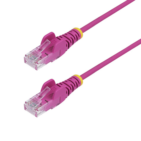 STARTECH 1.5m Pink Slim CAT6 Ethernet Cable