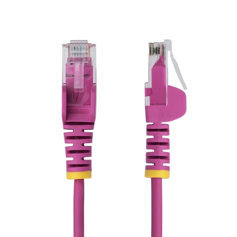STARTECH 1.5m Pink Slim CAT6 Ethernet Cable