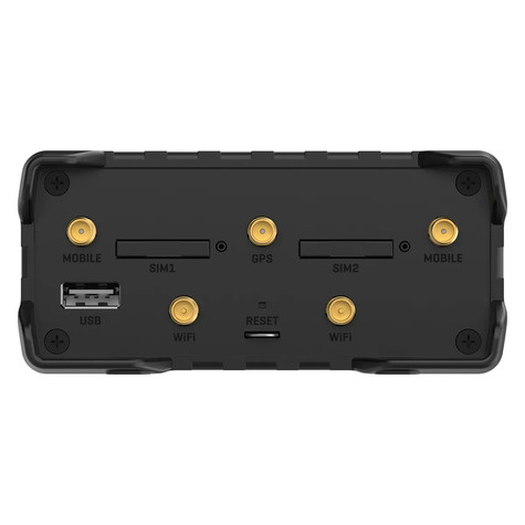 Teltonika RUT976i 4x Ethernet ports WiFi Dual-SIM GPS an I/O connector block RS232/RS485 and RutOS software