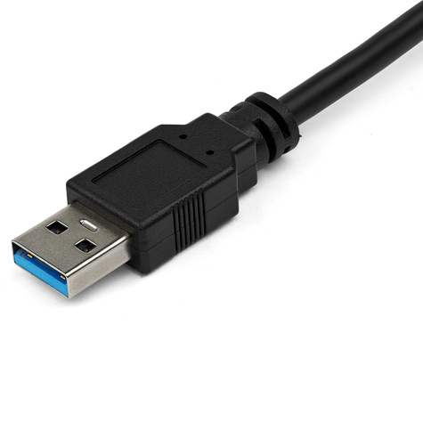 STARTECH USB 3.0 naar Gigabit Netwerk Adapter met ingebouwde 2-Poorts USB Hub - Native Driver Support