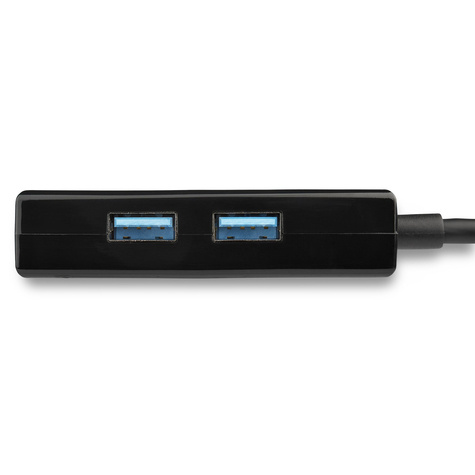 STARTECH USB 3.0 naar Gigabit Netwerk Adapter met ingebouwde 2-Poorts USB Hub - Native Driver Support