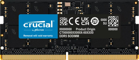 Crucial Crucial RAM - 16 GB - DDR5 5600 SO-DIMM CL46