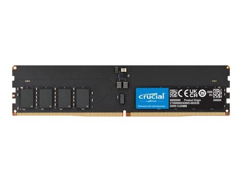 Crucial DDR5 - module - 32 GB - DIMM 288-pin - 3200 MHz / PC5-51200 - CUDIMM