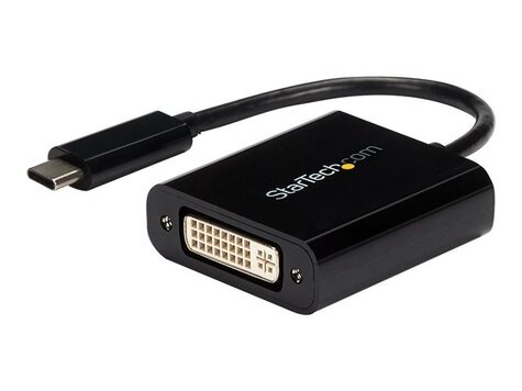 STARTECH USB C to DVI Adapter - Bl
