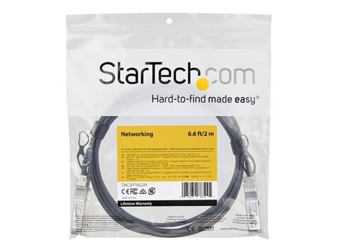 STARTECH SFP+ Direct Attach kabel - Twinax - SFP+ kabel DAC Passive - koper - 10 Gbps