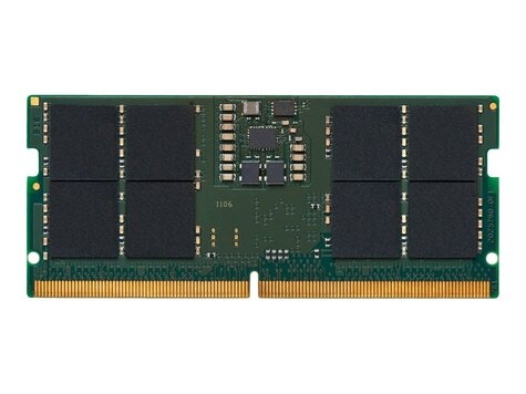 Kingston DDR5 - module - 16 GB - SO DIMM 262-PIN - 5600 MHz / PC5-44800 - CL46 - 1.1 V - niet-gebufferd - on-die ECC